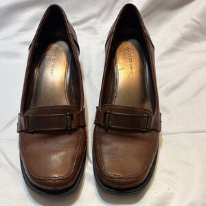 Predictions Women's Leather Brown Loafers